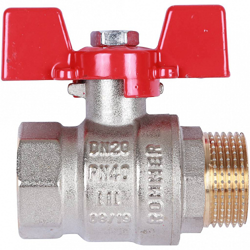 Кран шаровой ROMMER бабочка 3/4&amp;quot; ВН