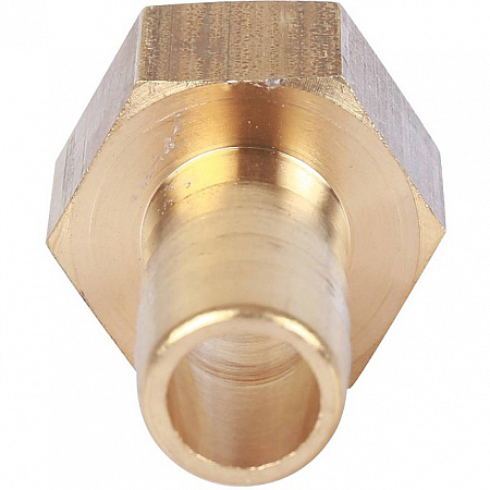 Штуцер резьбовой латунный STOUT без покрытия 1/2&quot;x14мм В