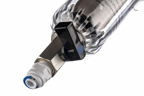 Фильтр промывной ГЕЙЗЕР БАСТИОН 111 Ø60 никель 3/4&amp;quot; АМ-АМ, 90 мкм, пластиковая колба