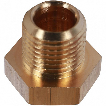 Заглушка резьбовая латунная STOUT без покрытия 1/8&quot; Н