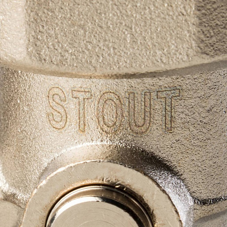 Узел-мультифлекс нижней подводки STOUT угловой, Н-образный, 3/4&quot;х3/4&quot;ЕК, двухтрубная система