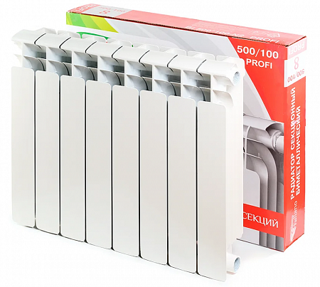 Радиатор биметаллический FALIANO Bi 500/100 N2 500x6 секций