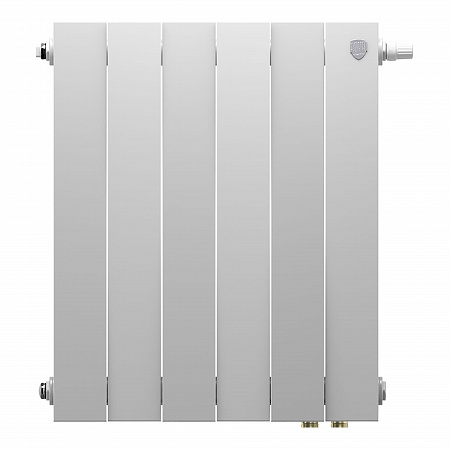Радиатор биметаллический ROYAL THERMO PIANOFORTE BIANCO TRAFFICO VDR80 500x6 секций (НС-1506363)