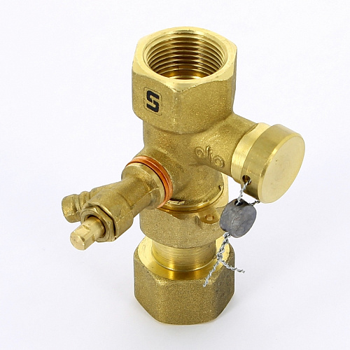 Вентиль отсечной для расширительных баков UNI-FITT пломбируемый 3/4&amp;quot; В