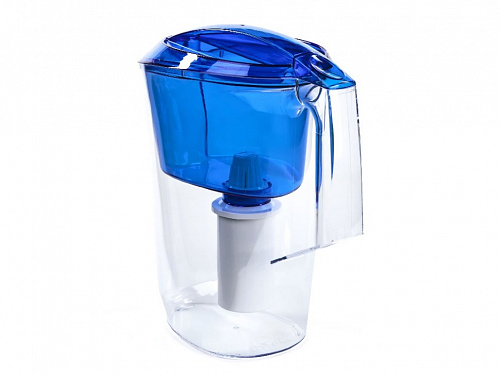 Фильтр-кувшин ГЕЙЗЕР ДЕЛЬФИН для жесткой воды 3,0 л, синий/зел./красный/сиреневый/оранж, модуль 302