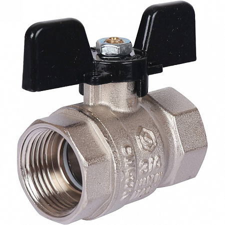 Кран шаровой STOUT бабочка 3/4&quot; ВВ, стандартный проход