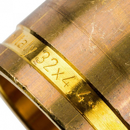 СА Гильза надвижная аксиальная STOUT латунь Ø32 (20/600)