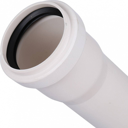 ПВХ Труба канализационная SINIKON КОМФОРТ ПЛЮС белая Ø50х1000мм