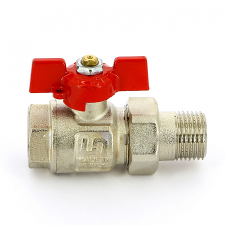 Кран шаровой с американкой UNI-FITT ETALON бабочка 1/2&quot;