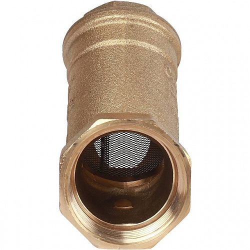 ФГО Фильтр косой грубой очистки STOUT SFW латунный 11/4&amp;quot;, 500 мкр, желтый