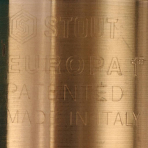 Обратный клапан пружинный, латунный STOUT (с металлическим седлом) 1&amp;quot; ВВ