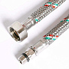 Гибкая подводка для смесителя UNI-FITT М10х1 - 1/2&amp;quot;, 30 см, DN 8, оплётка из нерж. стали
