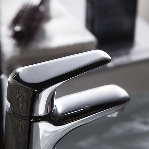 Смеситель для раковины с гигиенической лейкой OLIVE'S EVORA 33120EV хром, латунь, уп. (10 шт)