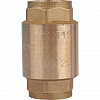 Обратный клапан пружинный, латунный STOUT (с металлическим седлом) 1/2&amp;quot; ВВ