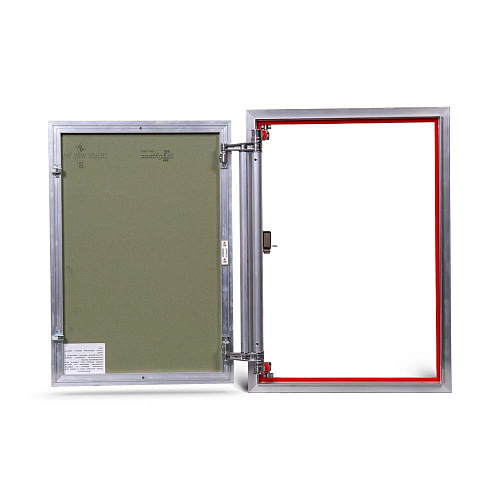 Люк под плитку АЛЮМИНИЕВЫЙ (НАЖИМНОЙ) ПРАКТИКА ETP 50x70