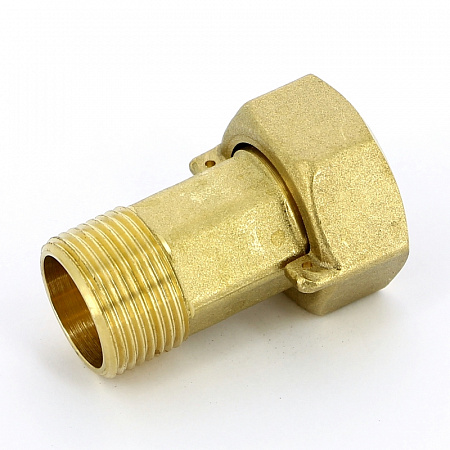 Соединение с накидной гайкой UNI-FITT ВН 3/4&quot; х 1&quot; с отверстием для пломбировки