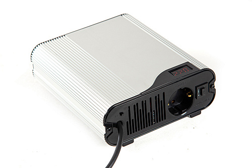 Стабилизатор сетевого напряжения TEPLOCOM ST-888-И, Мощн нагр 888ВА,диап 145-260В,БАСТИОН (алюминий)