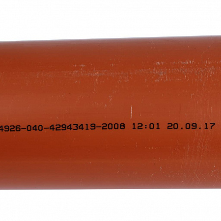 ПВХ Труба SINIKON D 110 x 3,2 SN4, 500 мм для нар. канализации