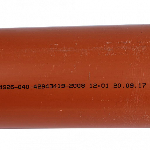 ПВХ Труба SINIKON D 110 x 3,2 SN4, 500 мм для нар. канализации