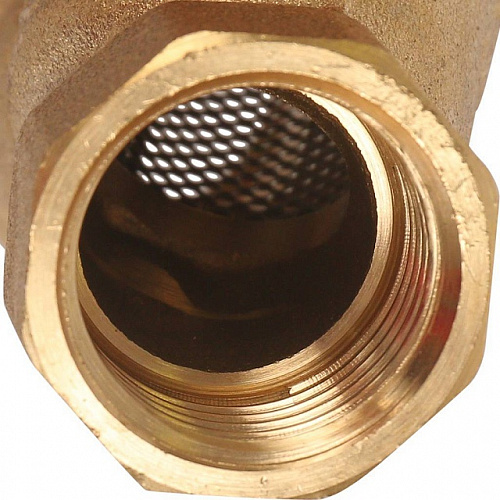 ФГО Фильтр косой грубой очистки STOUT SFW ITAP латунный 1/2&amp;quot;, 500 мкр, желтый