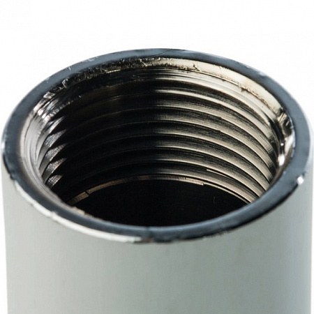 Удлинитель резьбовой латунный STOUT хром 3/4&quot;x60мм ВН