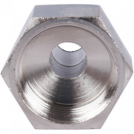 Штуцер резьбовой латунный STOUT никель 1/2&quot;x12мм В