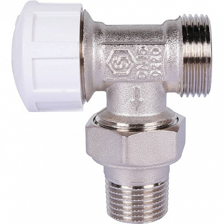 Клапан термостатический угловой STOUT 1/2&quot; х 3/4&quot;ЕК