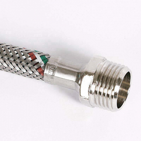 UNI-FITT Гибкая подводка НВ 1/2&quot;, 40 см, DN 8, оплётка из нерж. стали