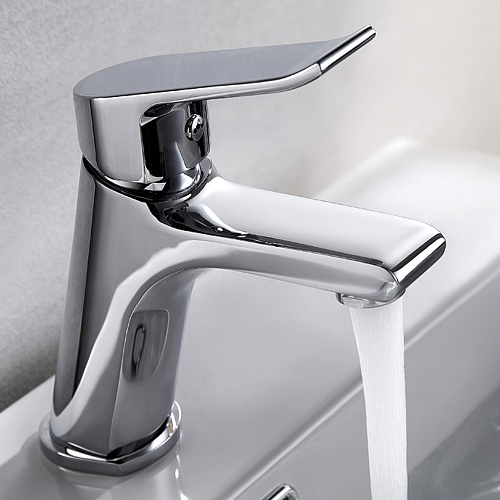 Смеситель для раковины OLIVE'S PLAZA 16100PL хром, латунь, упак (10 шт)