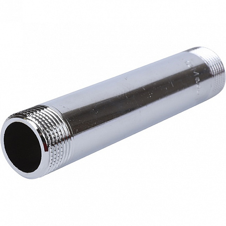Бочонок резьбовой латунный STOUT хром 3/4&quot;x125мм