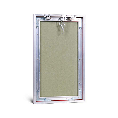 Люк потайной АЛЮМИНИЕВЫЙ со съемной дверцей (НАЖИМНОЙ) ПРАКТИКА &amp;quot;КОНТУР&amp;quot; КР 30x50