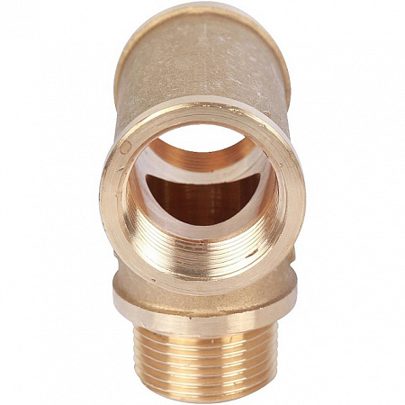 Тройник резьбовой латунный STOUT без покрытия 3/4&quot;x3/4&quot;x3/4&quot; ВНВ