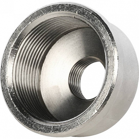 Муфта переходная резьбовая латунная STOUT никель 11/2&quot;X3/4&quot; В