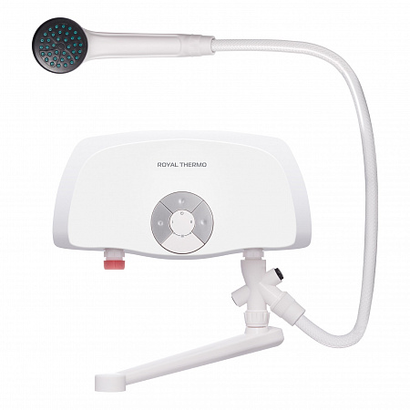 Водонагреватель проточный электрический ROYAL THERMO TS (5,5 kW) - кран+душ (НС-1588906)