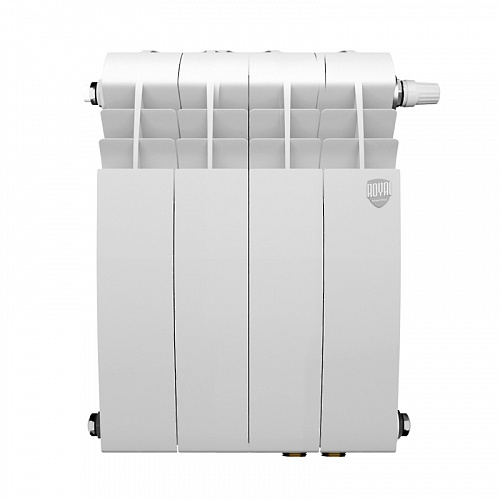 Радиатор биметаллический ROYAL THERMO BILINER BIANCO TRAFFICO VDR 350х4 секций (НС-1309706)