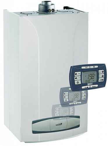 Котел газовый настенный BAXI LUNA 3 COMFORT 1.240 Fi, 25 кВт, одноконтурный, турбированный