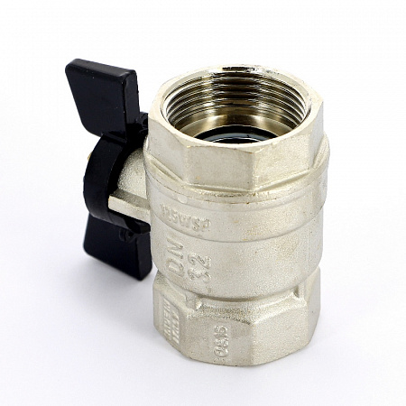 Кран шаровой BUGATTI ARIZONA 602 бабочка 11/4&quot; ВВ, стандартный проход