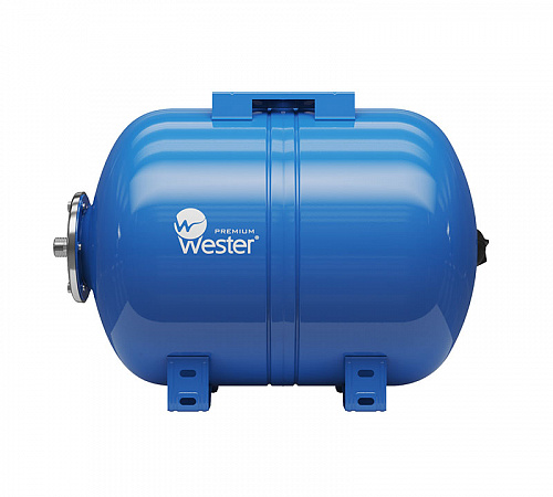 Гидроаккумулятор горизонтальный WESTER Premium WAO 50л 10 бар (к/ф из нерж.) (WAO50P)