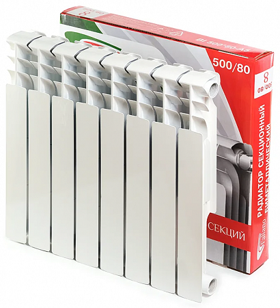 Радиатор биметаллический FALIANO Bi 500/80 A5 500x10 секций