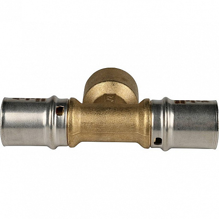 МП Тройник резьбовой пресс для металлопласта STOUT Ø20х1/2&quot;х20 В