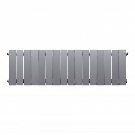 Радиатор биметаллический ROYAL THERMO PIANOFORTE SILVER SATIN 300x16 секций, серый (НС-1346079)