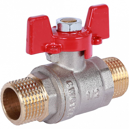Кран шаровой ROMMER бабочка 1/2&amp;quot; НН