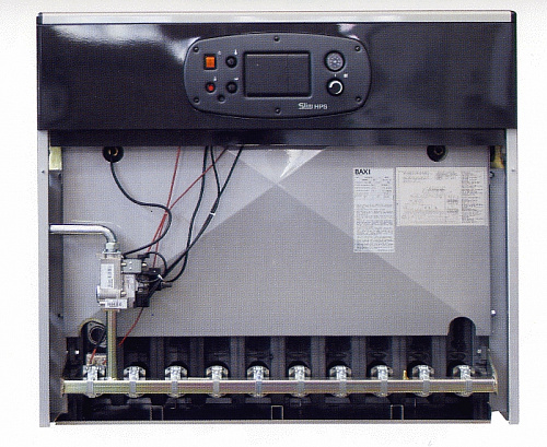 Котел газовый напольный BAXI SLIM HPS 1.110, 110 кВт, одноконтурный, открытая камера (7114602)