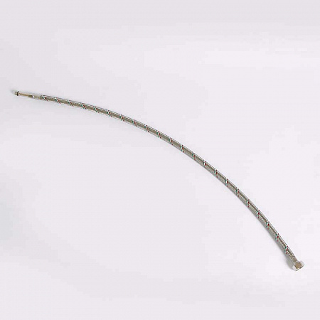 UNI-FITT Гибкая подводка для смесителя МL10х1 - 1/2&quot;, 80 см, удл. штуцер, DN 8, оплётка из нерж. ста