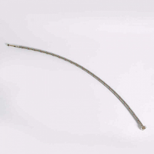 Гибкая подводка для смесителя UNI-FITT МL10х1 - 1/2&amp;quot;, 80 см, удл. штуцер, DN 8, оплётка из нерж. ста