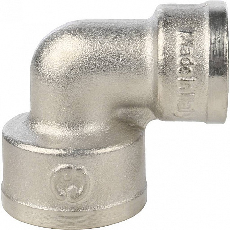 Угол резьбовой латунный STOUT никель 3/4&quot;х1/2&quot; В