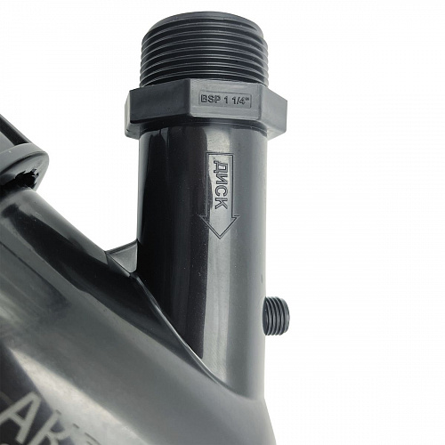 Фильтр дисковый предварительной очистки АКВАТЕК AT-FD-Y пластик 1&amp;quot;, 120 мкм, черный