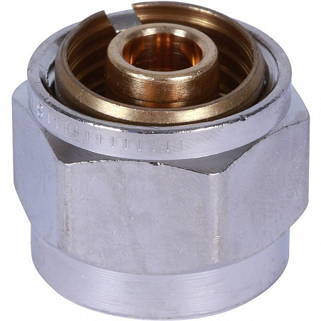 EK Фитинг-евроконус обжимной для полиэтилена STOUT PE-X Ø16х2.6-1/2&quot;, посадка Ø16.1, для труб STABIL
