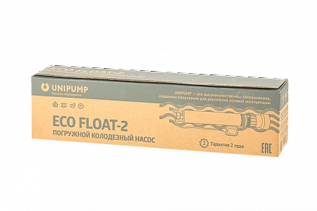 Насос колодезный UNIPUMP ECO FLOAT-3 480 Вт с поплавковым выкл.