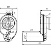 Сифон для писсуара АНИПЛАСТ U0605 с горизонтальным выходом на 50 мм